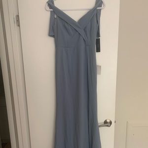 Light Blue Long Dress